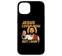 Jesus Loves You But I Don’t Funny Sarcastic Christian Humor Case for iPhone 13