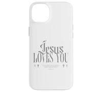 Jesus Loves You, Jesus Never Fails, Forgiven, Christian Case for iPhone 14 Plus