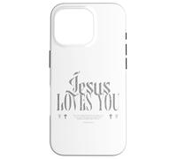 Jesus Loves You, Jesus Never Fails, Forgiven, Christian Case for iPhone 16 Pro