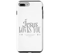 Jesus Loves You, Jesus Never Fails, Forgiven, Christian Case for iPhone 7 Plus/8 Plus