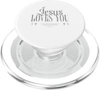 Jesus Loves You, Jesus Never Fails, Forgiven, Christian PopSockets PopGrip for MagSafe
