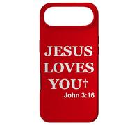 Jesus Loves You John 3 16 For So God Loved The World Case for iPhone Air