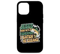 Jesus Made Me A Fisherman I Catch He Cleans Case for iPhone 12/12 Pro