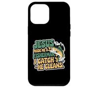 Jesus Made Me A Fisherman I Catch He Cleans Case for iPhone 12 Pro Max