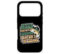 Jesus Made Me A Fisherman I Catch He Cleans Case for iPhone 17 Pro