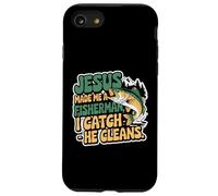 Jesus Made Me A Fisherman I Catch He Cleans Case for iPhone SE (2020) / 7/8