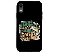 Jesus Made Me A Fisherman I Catch He Cleans Case for iPhone XR