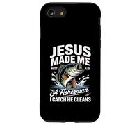 Jesus Made Me a Fisherman I Catch He Cleans Christian Bible Case for iPhone SE (2020) / 7 / 8