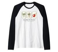 Jesus Made Me A Teacher Welcome Back to School Christian Raglan Baseball Tee