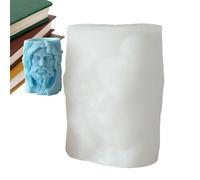 Jesus Marie Non-Stick Silicone Candle Moulds - Heat Resistant Candle Moulds - For Holidays Birthday Christmas Resin Soap Clay Concrete Adults Beginners