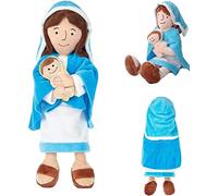 Jesus Mary Plush Toy My Friend Jesus Stuffed Doll Christ Religious Toys Savior Plush Christian Religious Figure Home Christmas Decoration 13 inch