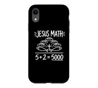 Jesus Math 2 Fishes 5 Breads Feeds The 5000 Miracle Bible Case for iPhone XR