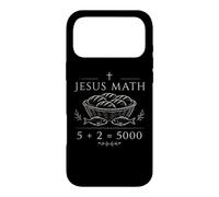 Jesus Math 5 Plus 2 Equals 5000 Biblical Miracle Faith Pray Case for iPhone 17 Pro Max