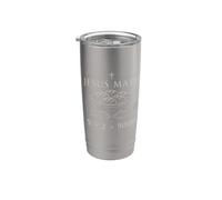 Jesus Math 5 Plus 2 Equals 5000 Biblical Miracle Faith Pray Stainless Steel Insulated Tumbler