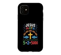 Jesus Math Loaves and Fish Miracle Faith Case for iPhone 11