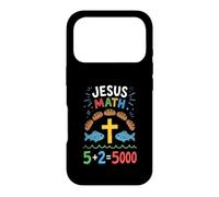 Jesus Math Loaves and Fish Miracle Faith Case for iPhone 17 Pro
