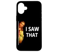 Jesus Meme I Saw That Christian God Sarcastic Funny Saying Case for iPhone 16 Plus