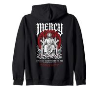Jesus Mercy My Grace Is Sufficient 2 Corinthians 12:9 Zip Hoodie