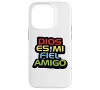 Jesús mi fiel amigo Dios es fiel con los que le son fieles Case for iPhone 14 Pro