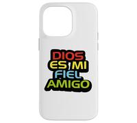 Jesús mi fiel amigo Dios es fiel con los que le son fieles Case for iPhone 14 Pro Max