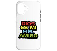 Jesús mi fiel amigo Dios es fiel con los que le son fieles Case for iPhone 16