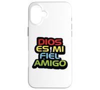 Jesús mi fiel amigo Dios es fiel con los que le son fieles Case for iPhone 16 Plus