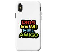 Jesús mi fiel amigo Dios es fiel con los que le son fieles Case for iPhone X/XS