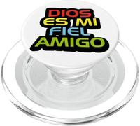 Jesús mi fiel amigo Dios es fiel con los que le son fieles PopSockets PopGrip for MagSafe