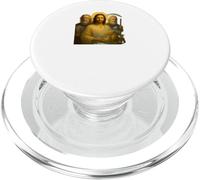 Jesus, Moses, and Noah Colorful Biblical Portrait Christian PopSockets PopGrip for MagSafe