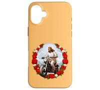 Jesus Motorcycle Case for iPhone 16 Plus