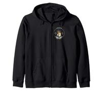 Jesus My Anchor Christian Inspiration Zip Hoodie