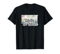 Jesus My Therapist Walks on Water Jesus Matthew 14:27 T-Shirt