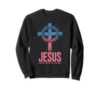 Jesus Name Above All Christian Streetwear Sweatshirt