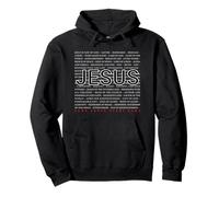 Jesus Name Above Every Names Christ Messiah Christian Faith Pullover Hoodie