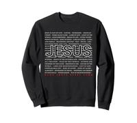 Jesus Name Above Every Names Christ Messiah Christian Faith Sweatshirt