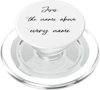 Jesus Name Over All Names Christian Gifts for Boyfriend PopSockets PopGrip for MagSafe