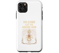 Jesus Nativity Oh Come Let Us Adore Him Vintage Adult Case for iPhone 11 Pro Max