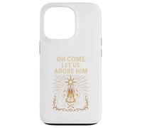 Jesus Nativity Oh Come Let Us Adore Him Vintage Adult Case for iPhone 13 Pro