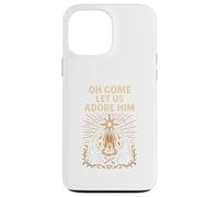 Jesus Nativity Oh Come Let Us Adore Him Vintage Adult Case for iPhone 13 Pro Max