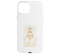 Jesus Nativity Oh Come Let Us Adore Him Vintage Adult Case for iPhone 15 Plus
