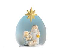 Jesus Nativity Statue Sculpture Jesus Cross Figurine Crucifix Statuette Bible Gift Religion Catholic Church Supplies Decor Home Decoration Ornaments,1 Art collection