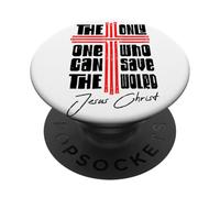 Jesus Never God Says You Blessed The Way The Truth The Life PopSockets Adhesive PopGrip