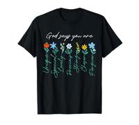 Jesus Never God Says You Blessed The Way The Truth The Life T-Shirt