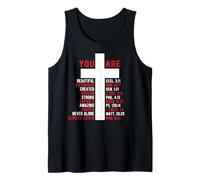 Jesus Never God Says You Blessed The Way The Truth The Life Tank Top