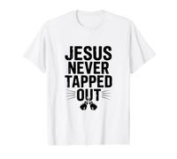 Jesus Never Tapped Out Value Graphic T-Shirt