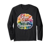 Jesus Not A Religion It's A Relationship Long Sleeve T-Shirt