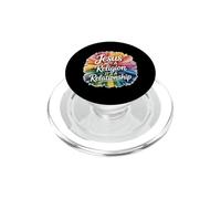 Jesus Not A Religion It's A Relationship PopSockets PopGrip for MagSafe