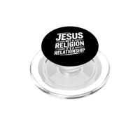 Jesus Not A Religion It's A Relationship PopSockets PopGrip for MagSafe