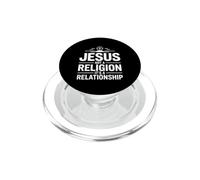 Jesus Not A Religion It's A Relationship PopSockets PopGrip for MagSafe