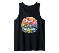 Jesus Not A Religion It's A Relationship Tank Top